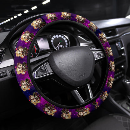 Kamado Tanjiro Rengoku Demon Slayer Anime Premium Custom Car Steering Wheel Cover 3