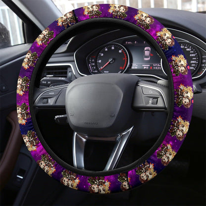 Kamado Tanjiro Rengoku Demon Slayer Anime Premium Custom Car Steering Wheel Cover 3