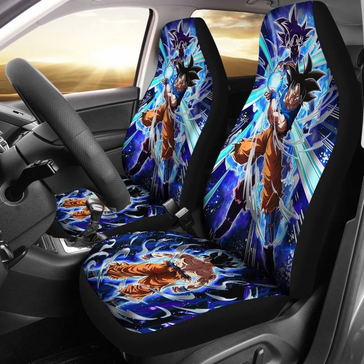 Kamehameha Dragon Ball Car Seat Covers Lt02 Universal Fit 225721