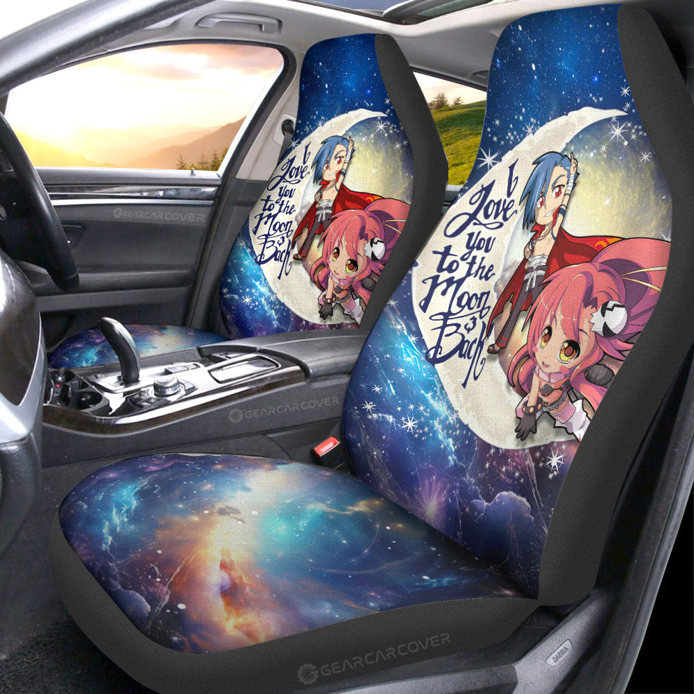 Kamina And Yoko Car Seat Covers Custom Car Accessories