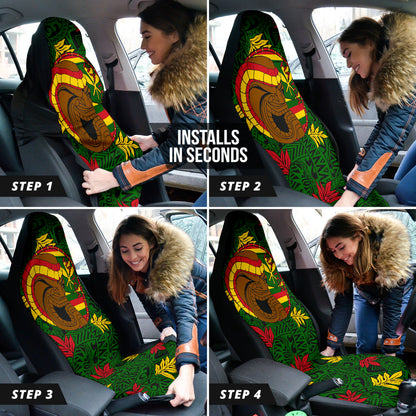 Kanaka Maoli Hawaiian Logo Car Seat Covers Car Accessories Ci220421-04