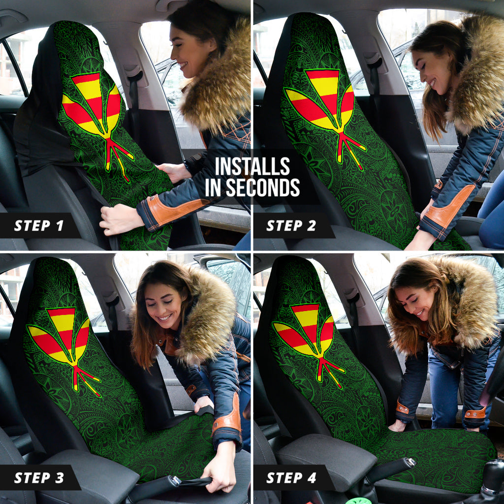Kanaka Maoli Hawaiian Logo Car Seat Covers Car Accessories Ci220421-01