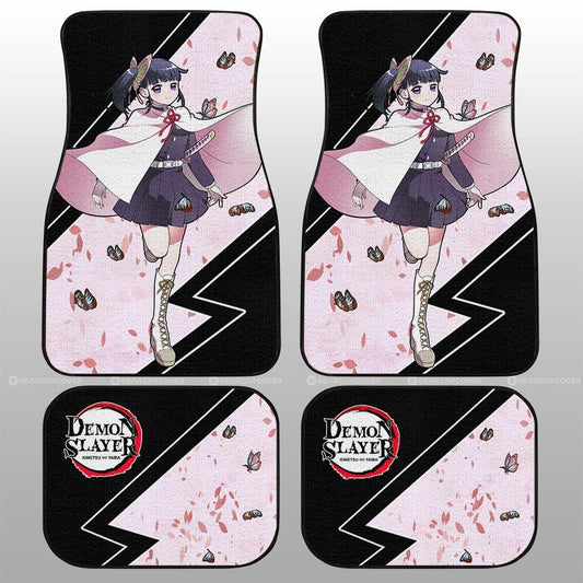 Kanao Car Floor Mats Custom Demon Slayer Anime Car Accessories