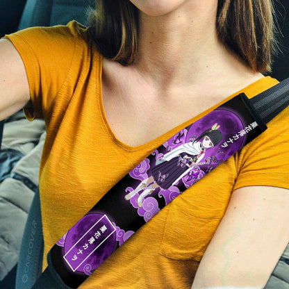 Kanao Tsuyuri Seat Belt Covers Custom Demon Slayer Anime Car Interior Accessories