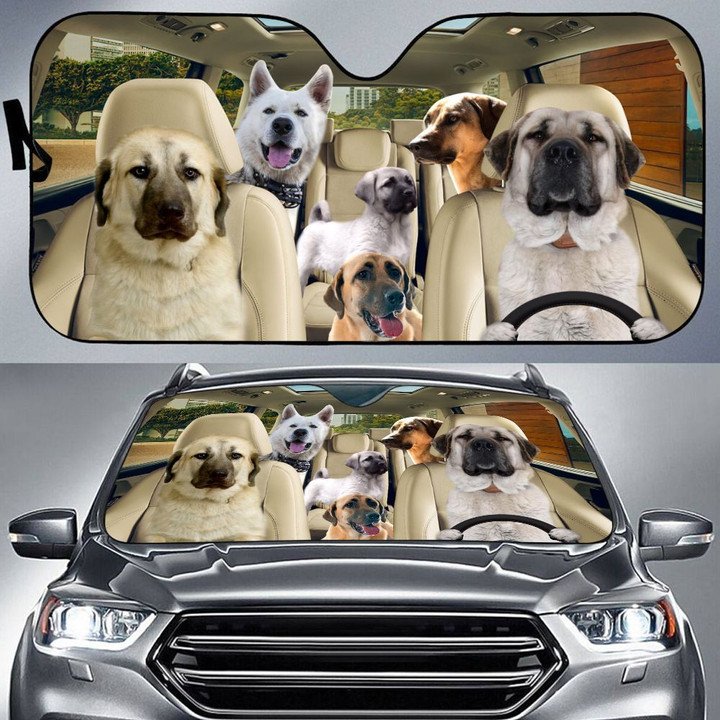 Kangal Car All Over Printed 3D Sun Shade