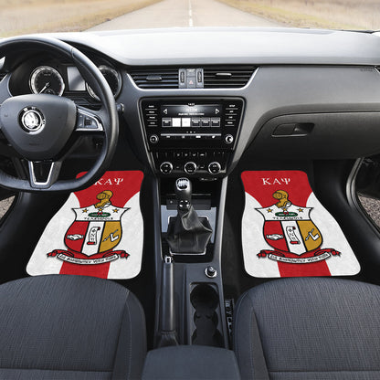Kappa Alpha Psi Fraternities Car Floor Mats Custom For Fans Ci230206-08