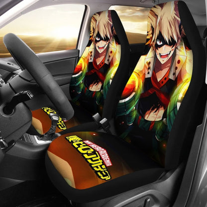 Katsuki Bakugo My Hero Academia Car Seat Covers Mn04 Universal Fit 225721