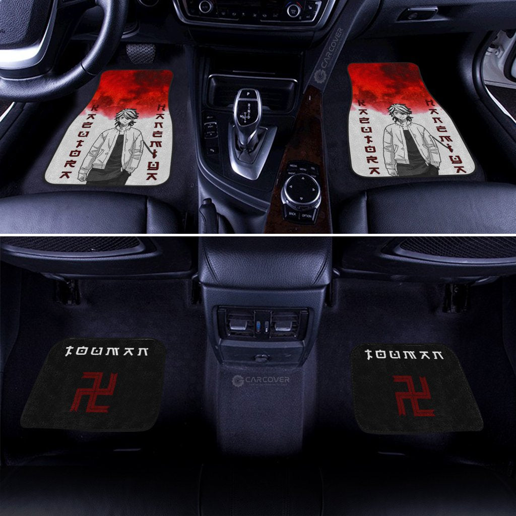 Kazutora Hanemiya Car Floor Mats Custom Anime Tokyo Revengers Car Interior Accessories