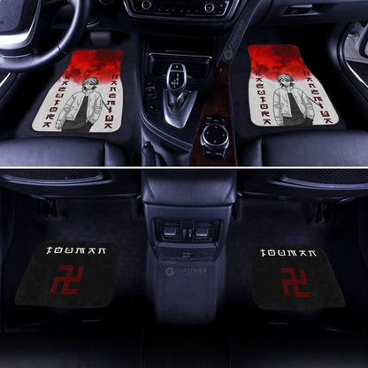 Kazutora Hanemiya Car Floor Mats Custom Anime Tokyo Revengers Car Interior Accessories
