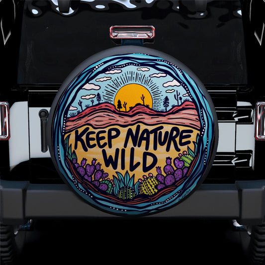 Keep Natural Wild Jeep Car Spare Tire Cover