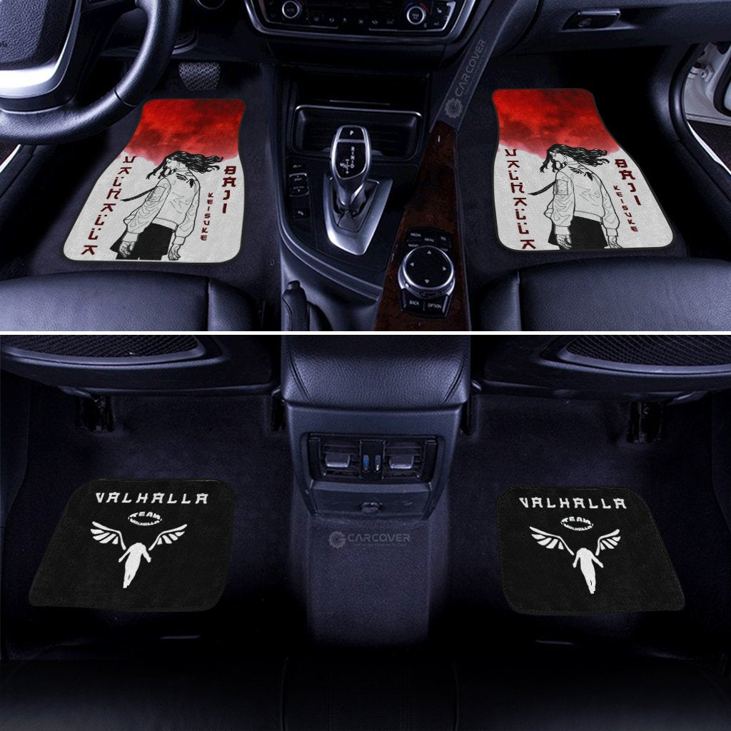 Keisuke Baji Car Floor Mats Custom Anime Tokyo Revengers Car Interior Accessories