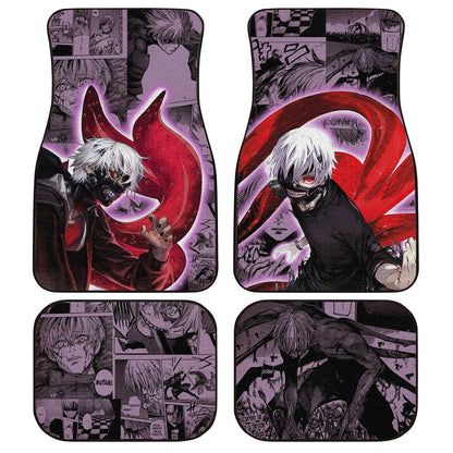 Ken Kaneki Car Floor Mats Custom Tokyo Ghoul Anime Car Accessories