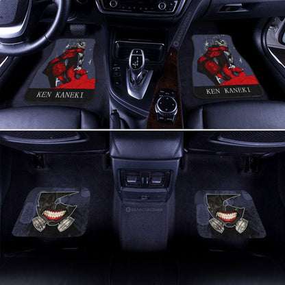 Ken Kaneki Car Floor Mats Custom Tokyo Ghoul Anime Car Accessories