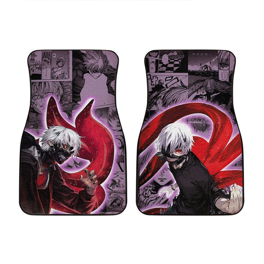 Ken Kaneki Car Floor Mats Custom Tokyo Ghoul Anime