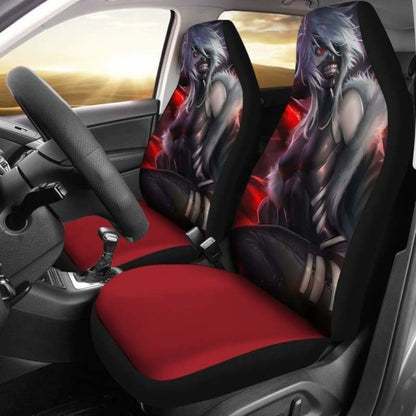 Ken Kaneki Girl Tokyo Ghoul Car Seat Covers Universal Fit 051312