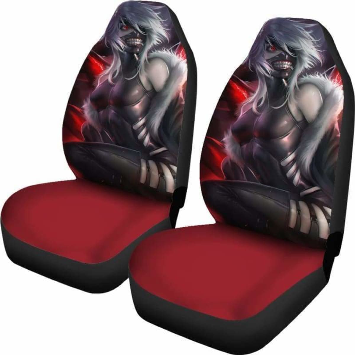Ken Kaneki Girl Tokyo Ghoul Car Seat Covers Universal Fit 051312