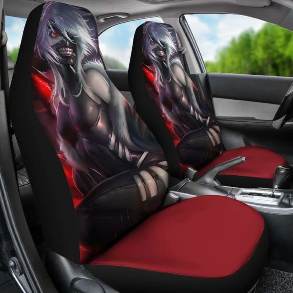 Ken Kaneki Girl Tokyo Ghoul Car Seat Covers Universal Fit 051312