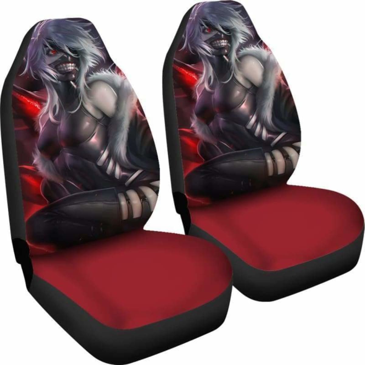 Ken Kaneki Girl Tokyo Ghoul Car Seat Covers Universal Fit 051312