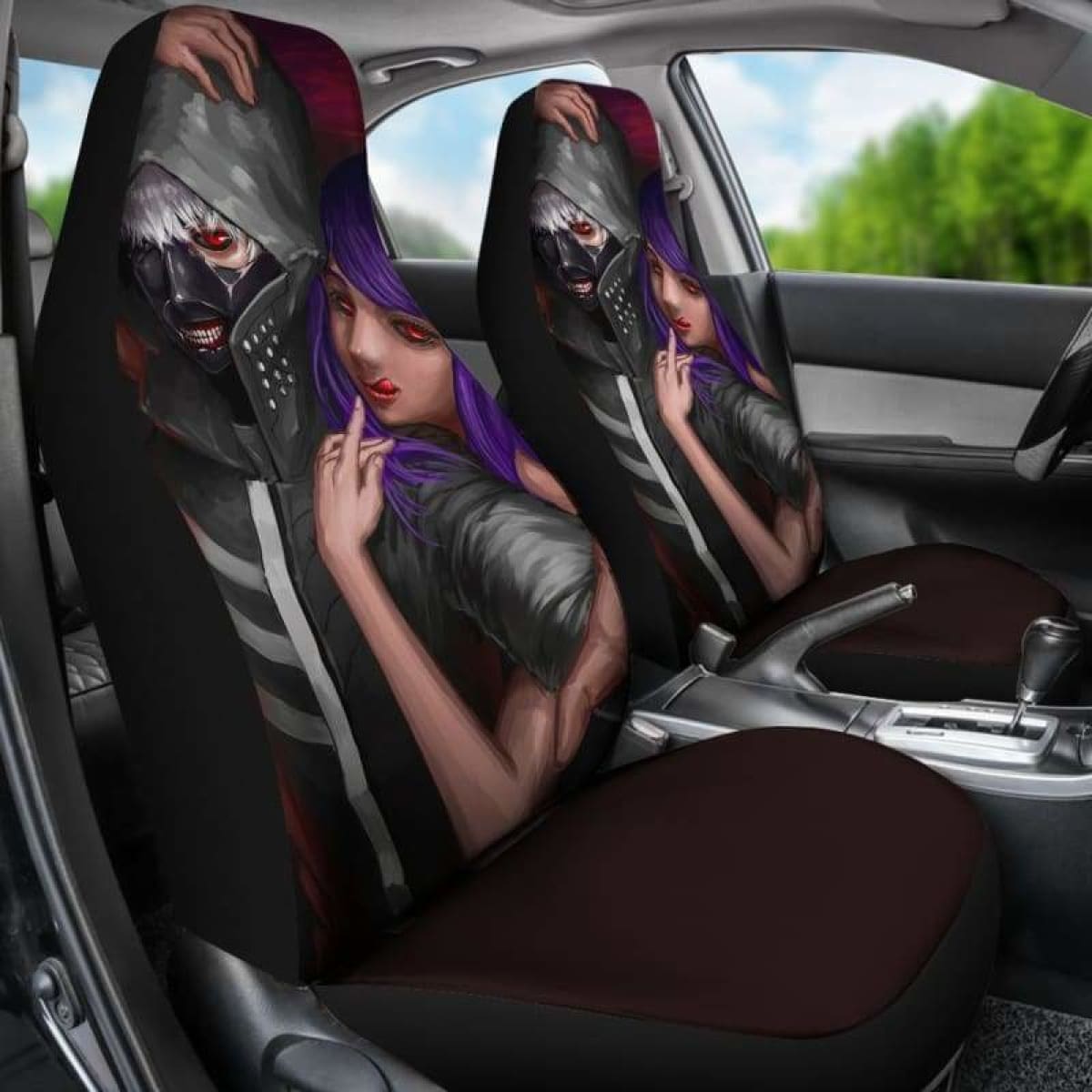 Ken Vs Rize Tokyo Ghoul Car Seat Covers Universal Fit 051312