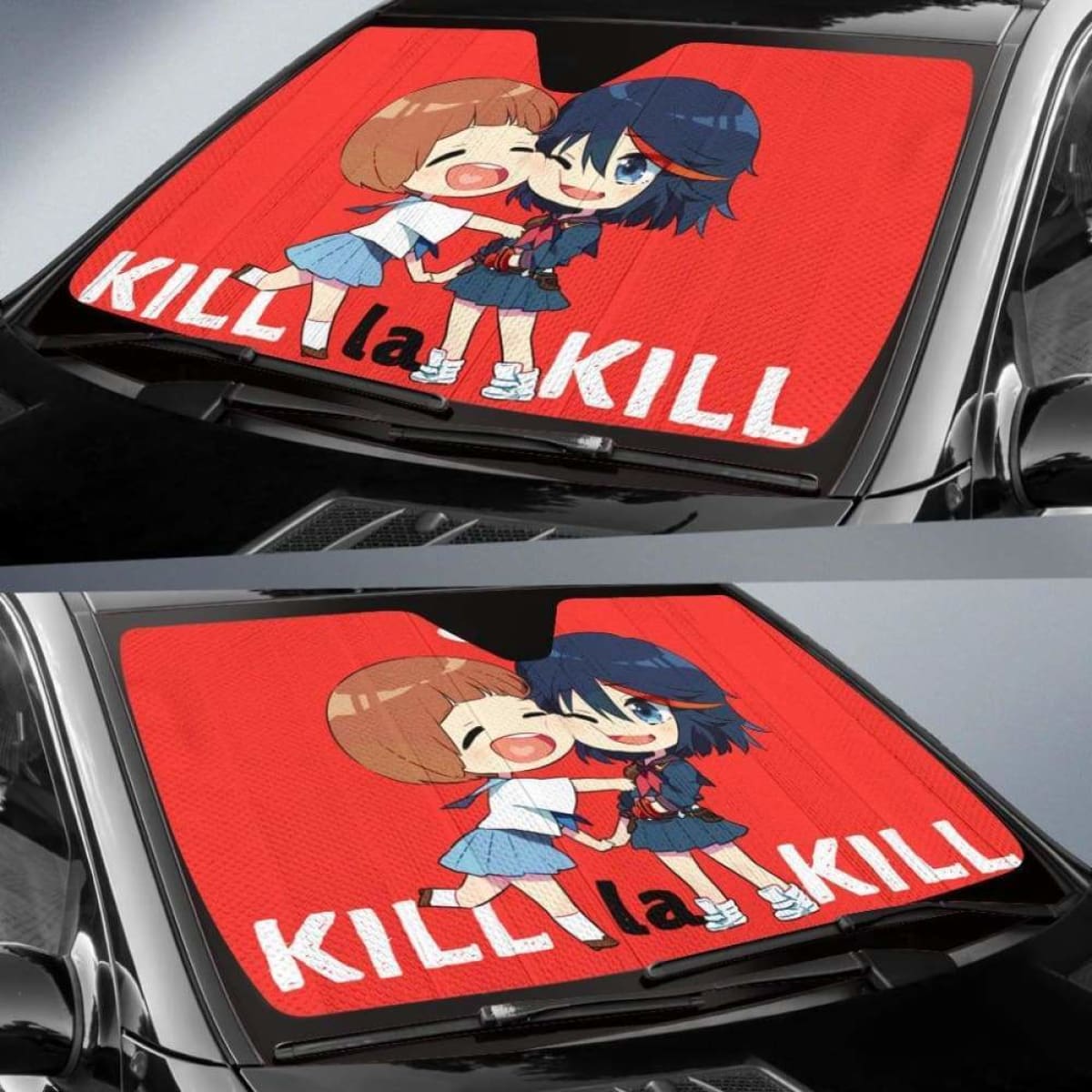 Kill La Kill Chibi Car Sun Shades 918b Universal Fit