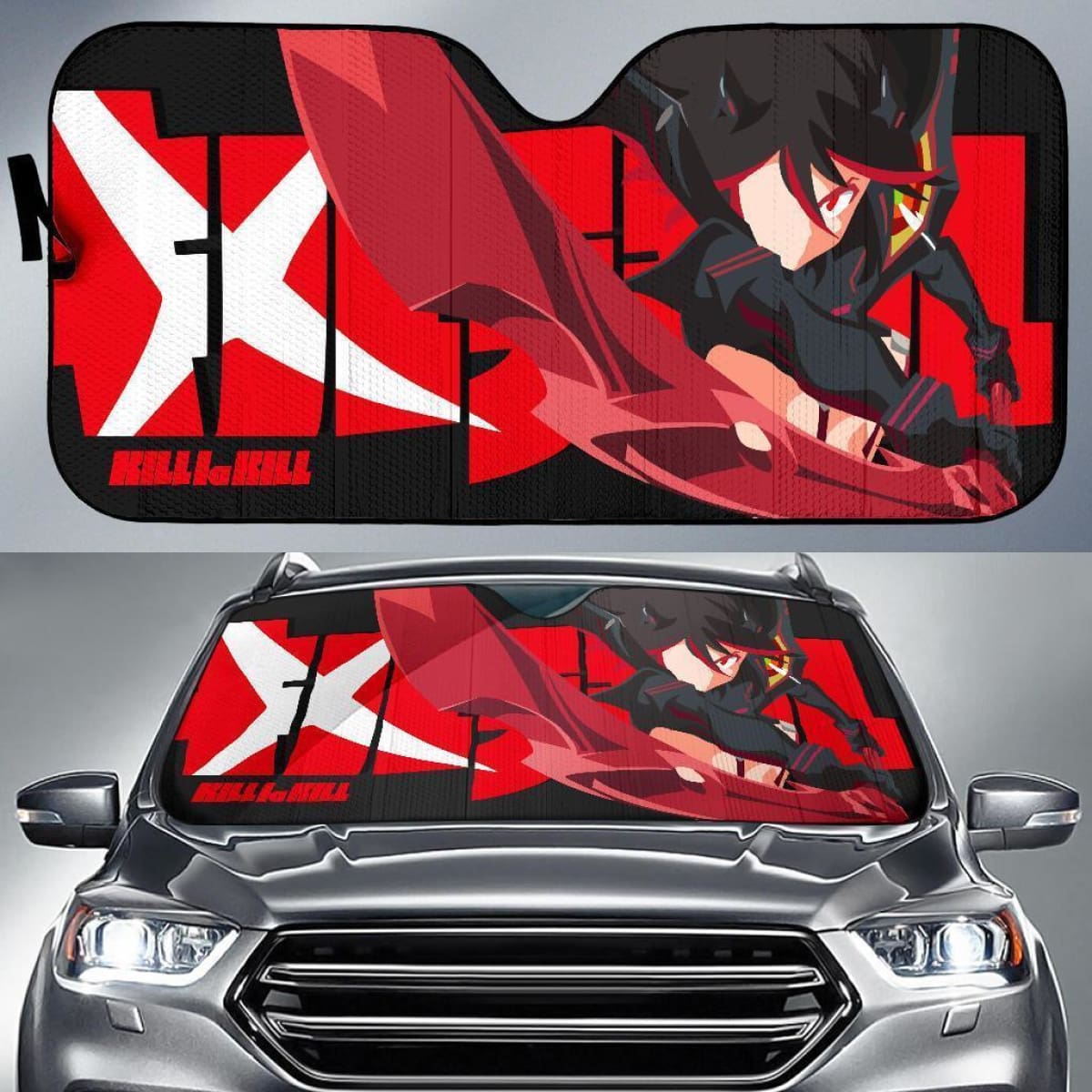 Kill La Kill Ryuko Matoi Anime Auto Sun Shade Nh08 Universal Fit 111204