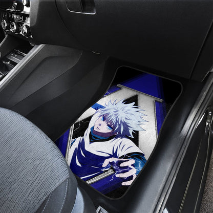 Killua Car Floor Mats Custom Hunter x Hunter Anime Car Interior Accessories