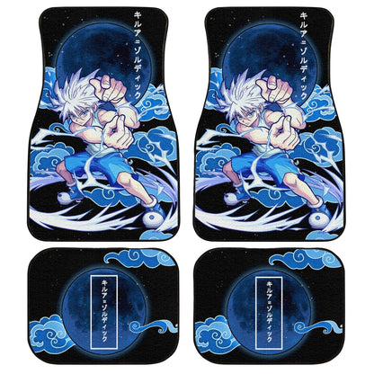 Killua Zoldyck Car Floor Mats Custom Anime Hunter x Hunter Car Accessories