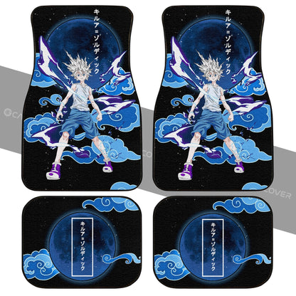 Killua Zoldyck Car Floor Mats Custom Anime Hunter x Hunter Car Interior Accessories