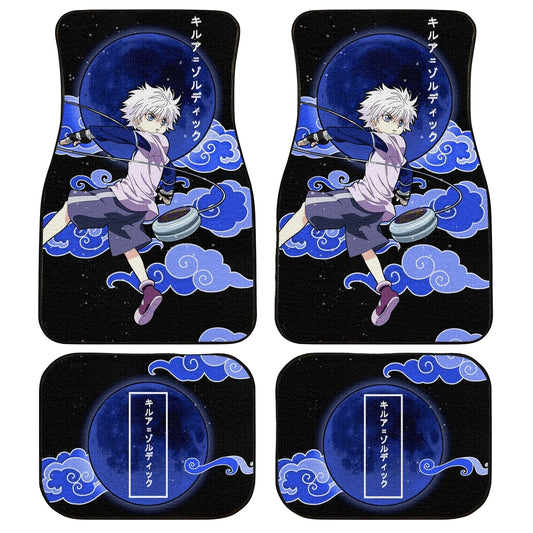 Killua Zoldyck Car Floor Mats Custom Hunter x Hunter Anime Car Interior Accessories