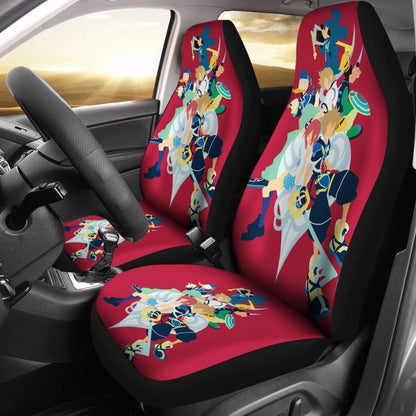 Kingdom Heart Characters Car Seat Covers Car Decor Universal Fit 194801