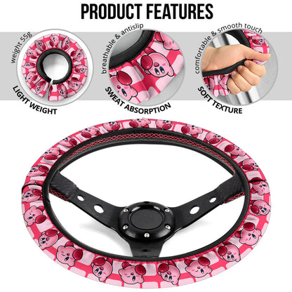 Kirby Premium Custom Car Steering Wheel Cover