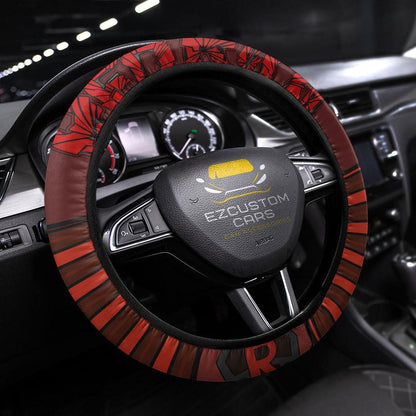 Kirishima Eijirou Anime Steering Wheel Cover Custom Anime My Hero Academia Car Accessories