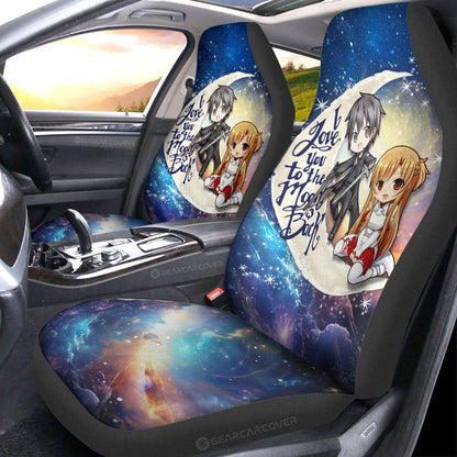 Kirito And Asuna Car Seat Covers Custom Car Accessories