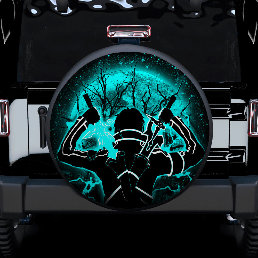 Kirito Sword Art Online SAO Moonlight Jeep Car Spare Tire Cover