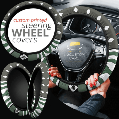 Kisuke Urahara Anime Steering Wheel Cover Custom Bleach Anime Car Accessories