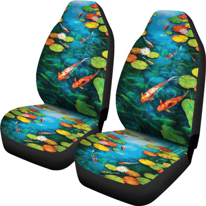 Koi Fish Car Seat Covers Car Accessories Ci230201-05