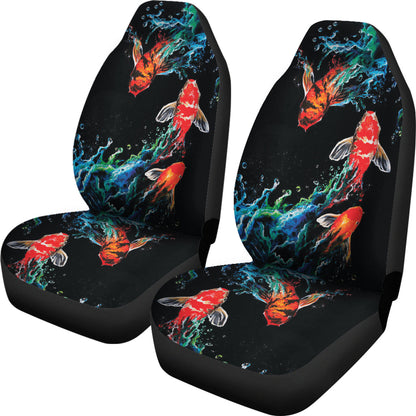 Koi Fish Car Seat Covers Car Accessories Ci230201-04