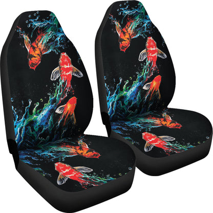 Koi Fish Car Seat Covers Car Accessories Ci230201-04