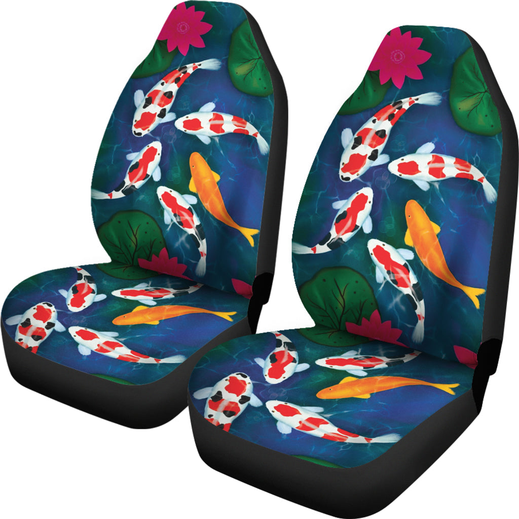 Koi Fish Car Seat Covers Car Accessories Ci230201-03