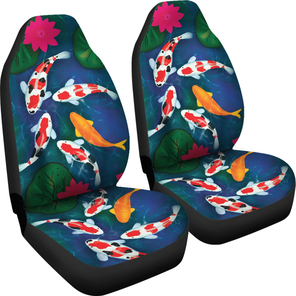 Koi Fish Car Seat Covers Car Accessories Ci230201-03