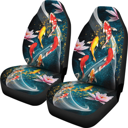 Koi Fish Car Seat Covers Car Accessories Ci230201-02