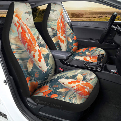 Koi Fish Car Seat Covers Custom Car Accessories