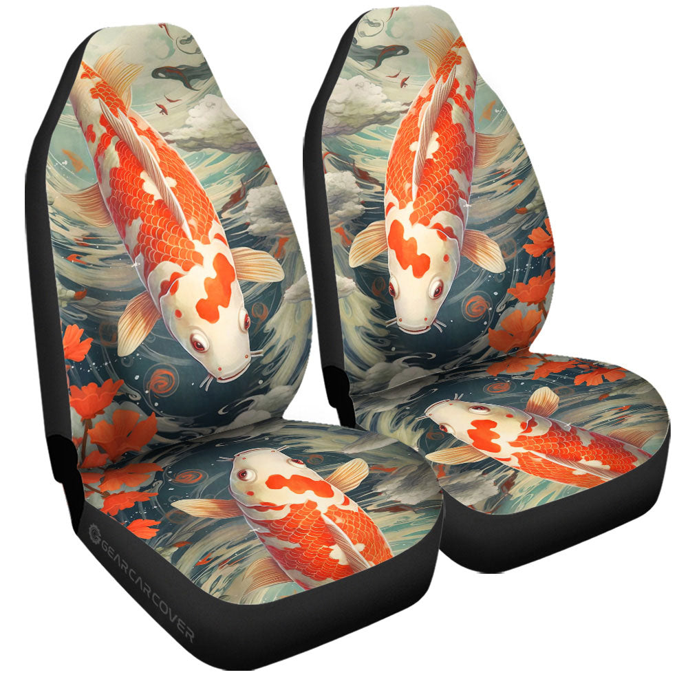 Koi Fish Car Seat Covers Custom Car Accessories