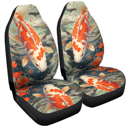 Koi Fish Car Seat Covers Custom Car Accessories