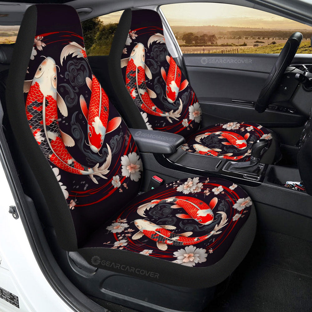 Koi Fish Car Seat Covers Custom Car Accessories