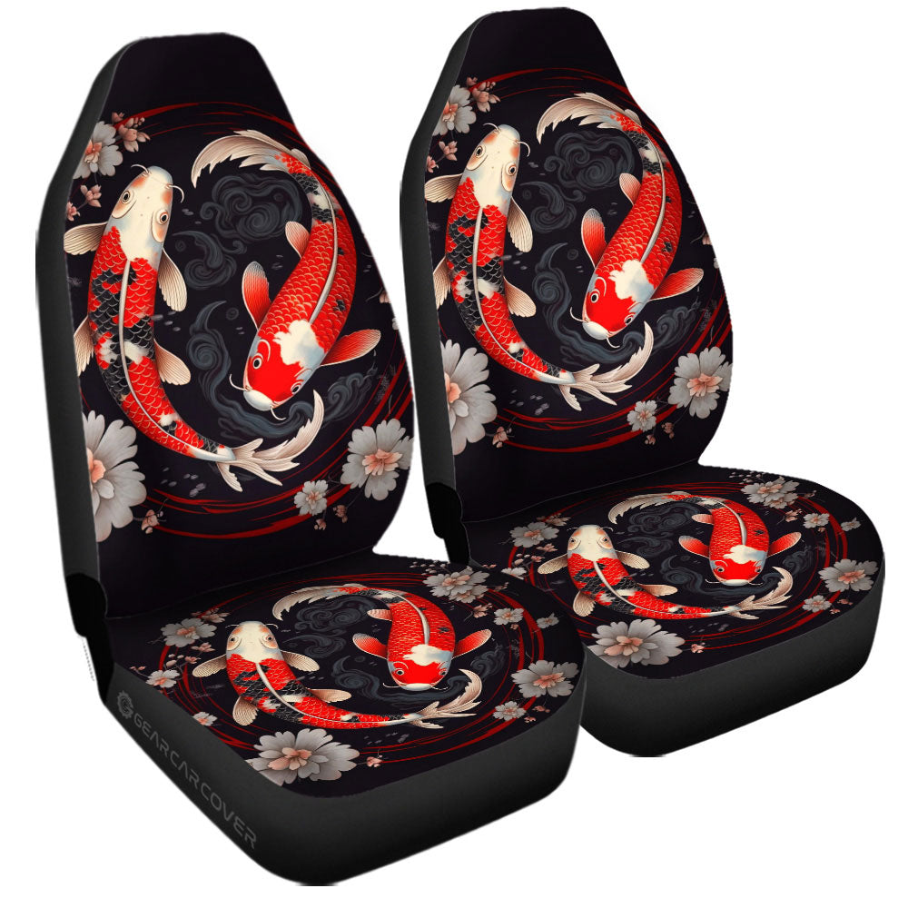 Koi Fish Car Seat Covers Custom Car Accessories