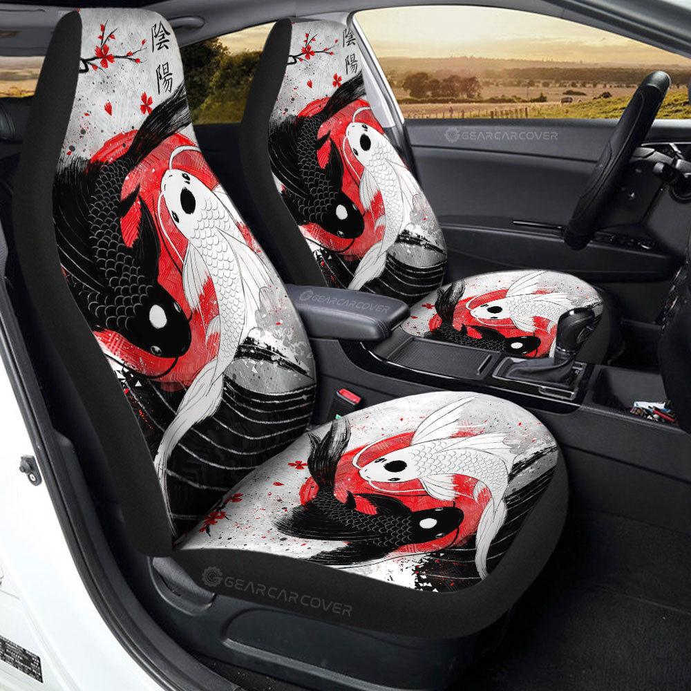 Koi Fish Car Seat Covers Custom Car Accessories