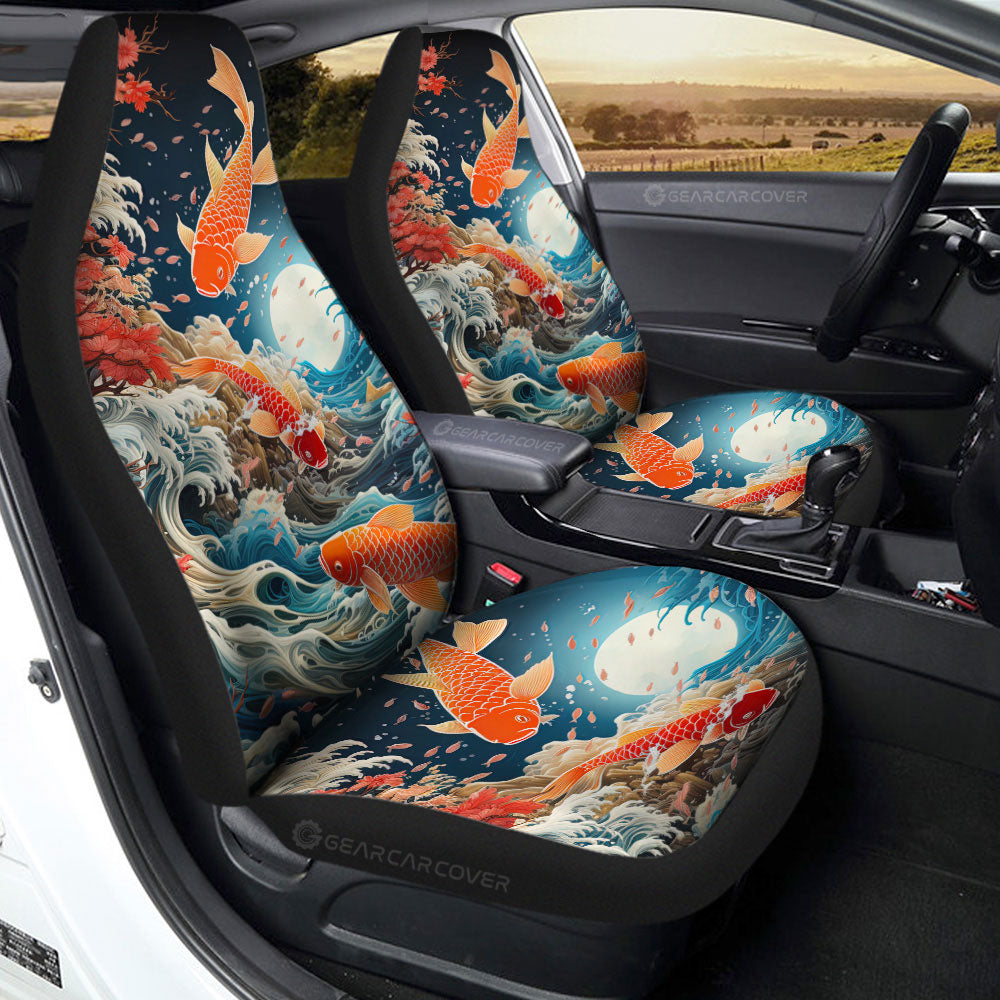 Koi Fish Car Seat Covers Custom Car Accessories