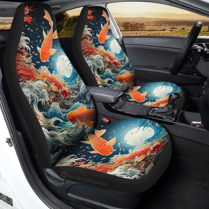 Koi Fish Car Seat Covers Custom Car Accessories
