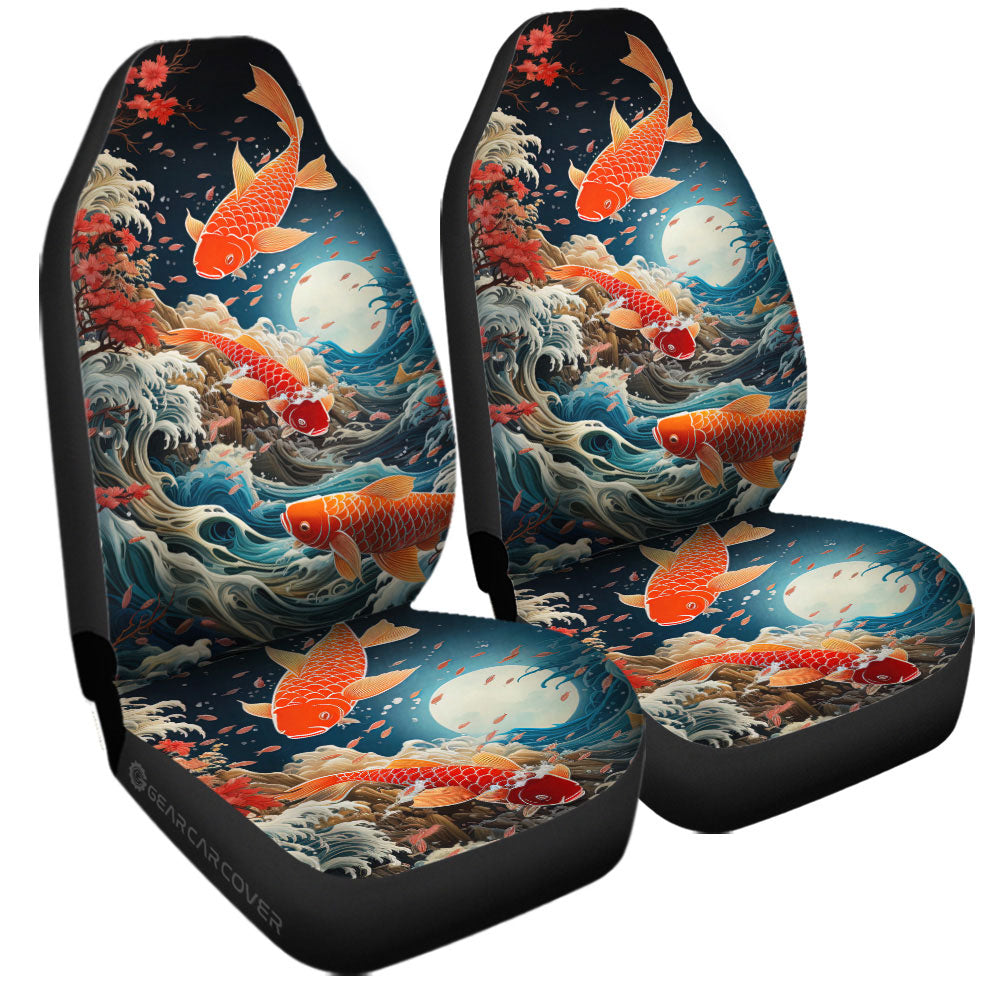 Koi Fish Car Seat Covers Custom Car Accessories